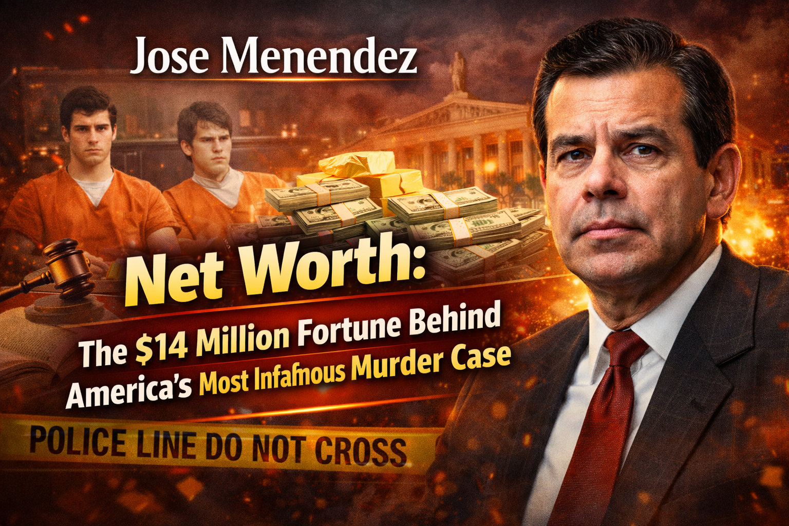 Jose Menendez Net Worth: The $14 Million Fortune Behind America’s Most Infamous Murder Case