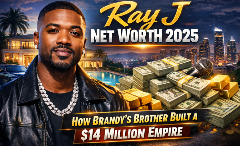 Ray J Net Worth in 2025: How Brandy’s Brother Built a $14 Million Empire