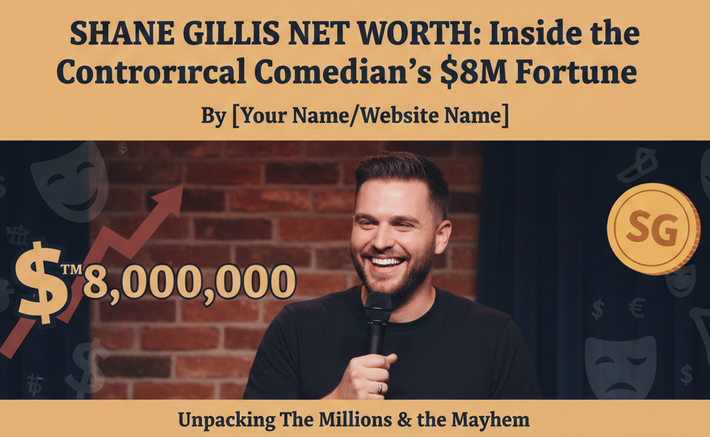 Shane Gillis Net Worth in 2025: Inside the Controversial Comedian’s $8 Million Fortune