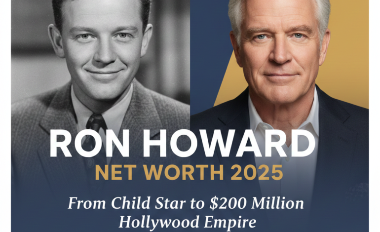 Ron Howard Net Worth in 2025: From Child Star to a $200 Million Hollywood Empire