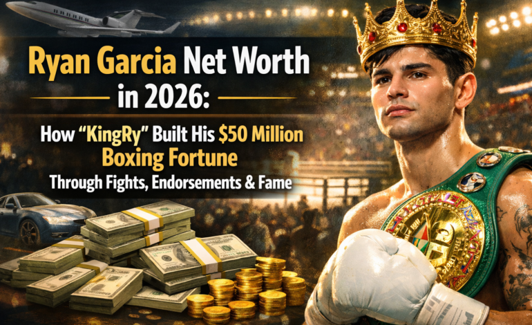 Ryan Garcia Net Worth in 2026: How ‘KingRy’ Built His $50 Million Boxing Fortune