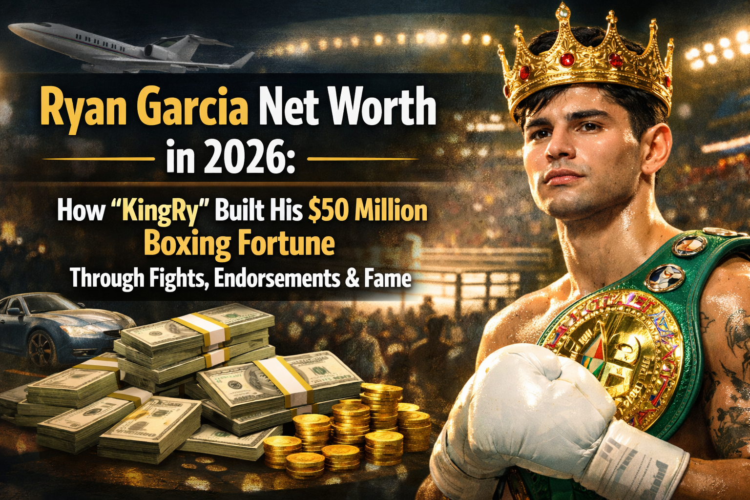 Ryan Garcia Net Worth in 2026: How ‘KingRy’ Built His $50 Million Boxing Fortune