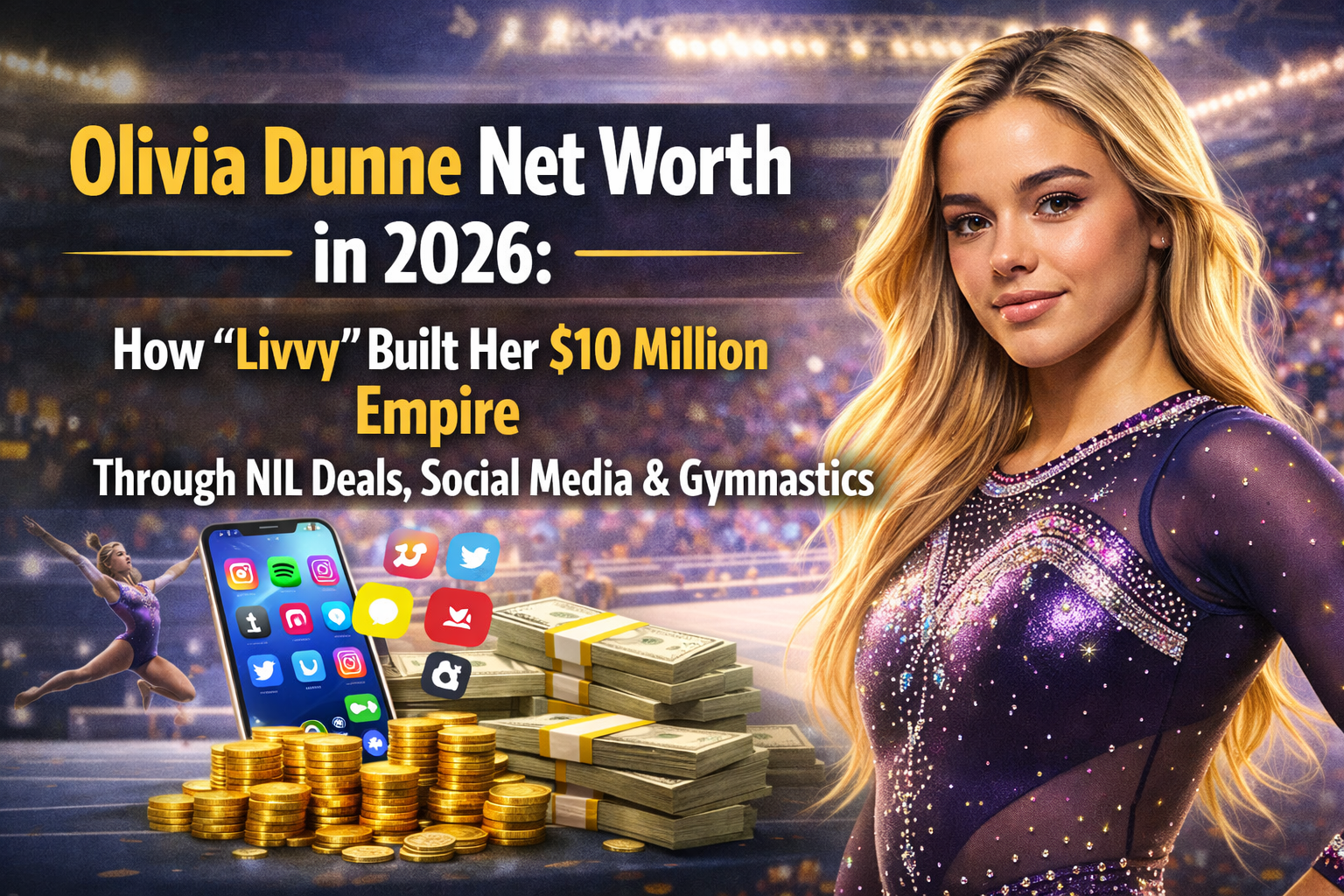 Olivia Dunne Net Worth 2026: How ‘Livvy’ Built a $10 Million Empire