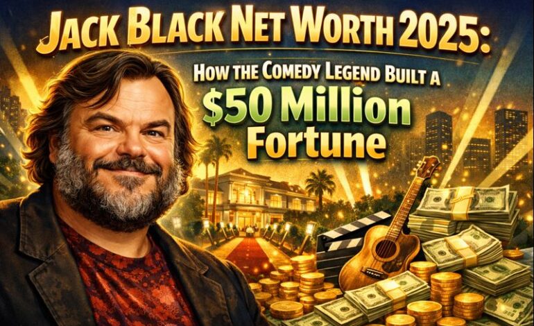 Jack Black Net Worth 2025: How the Comedy Legend Built a $50 Million Fortune