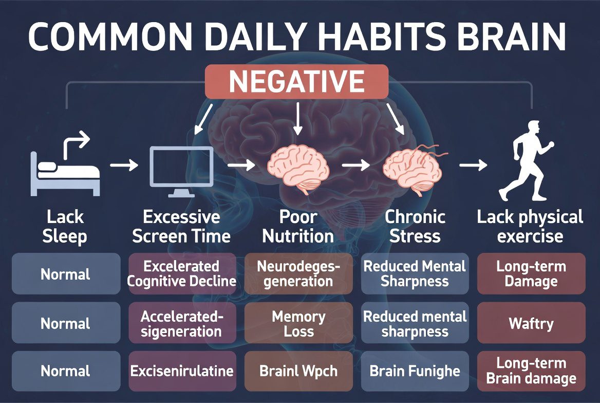 5 Everyday Habits That Are Quietly Destroying Your Brain Health