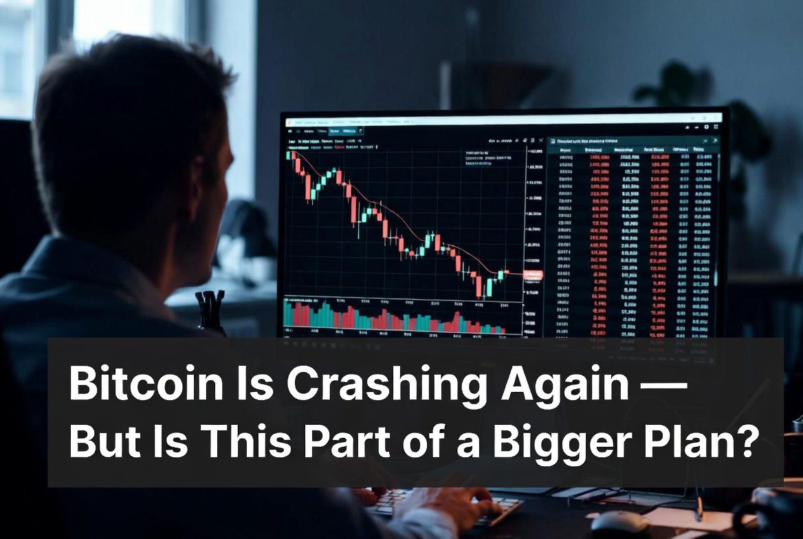 Bitcoin Is Crashing Again — But Is This Part of a Bigger Plan?