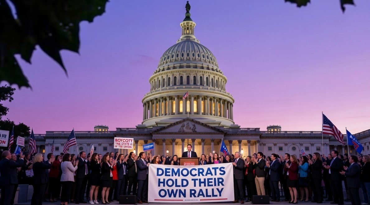 Democrats Boycott Trump’s State of the Union — and Hold Their Own Rally