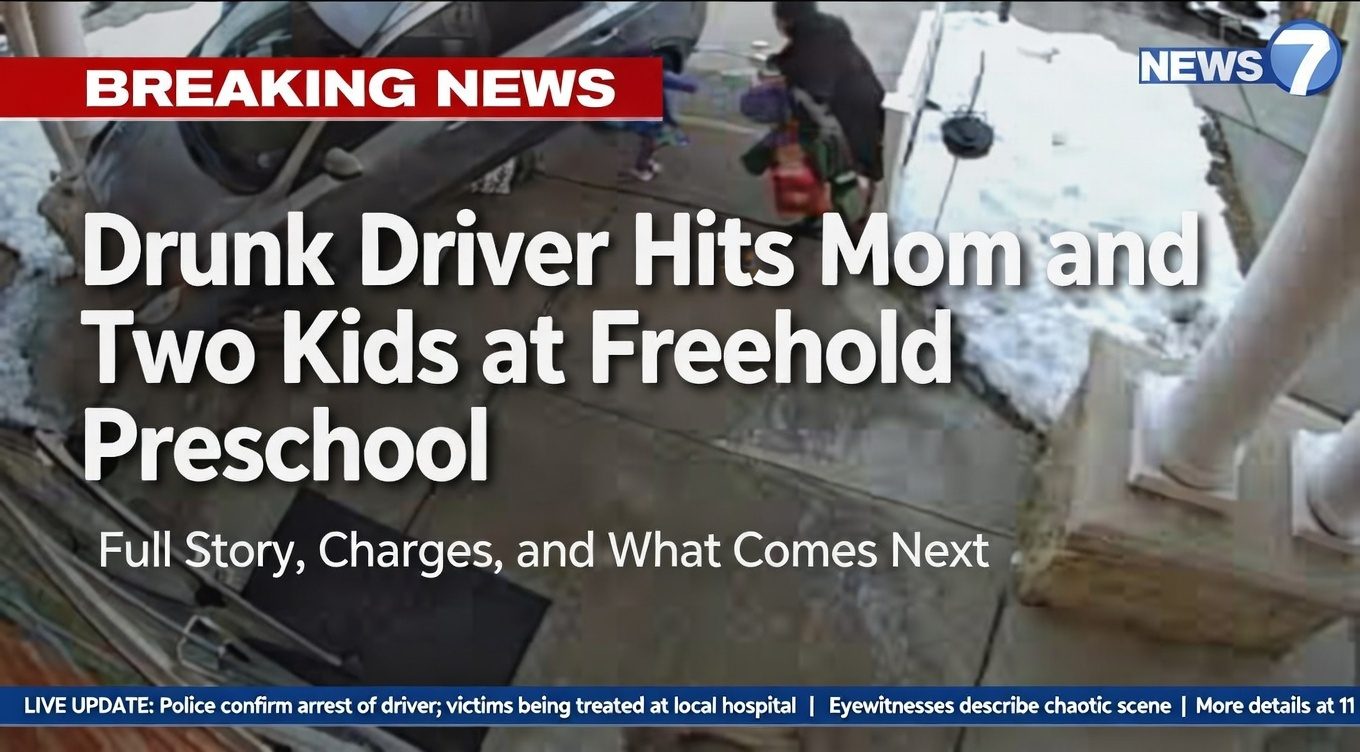 Drunk Driver Hits Mom and Two Kids at Freehold Preschool: Full Story, Charges, and What Comes Next