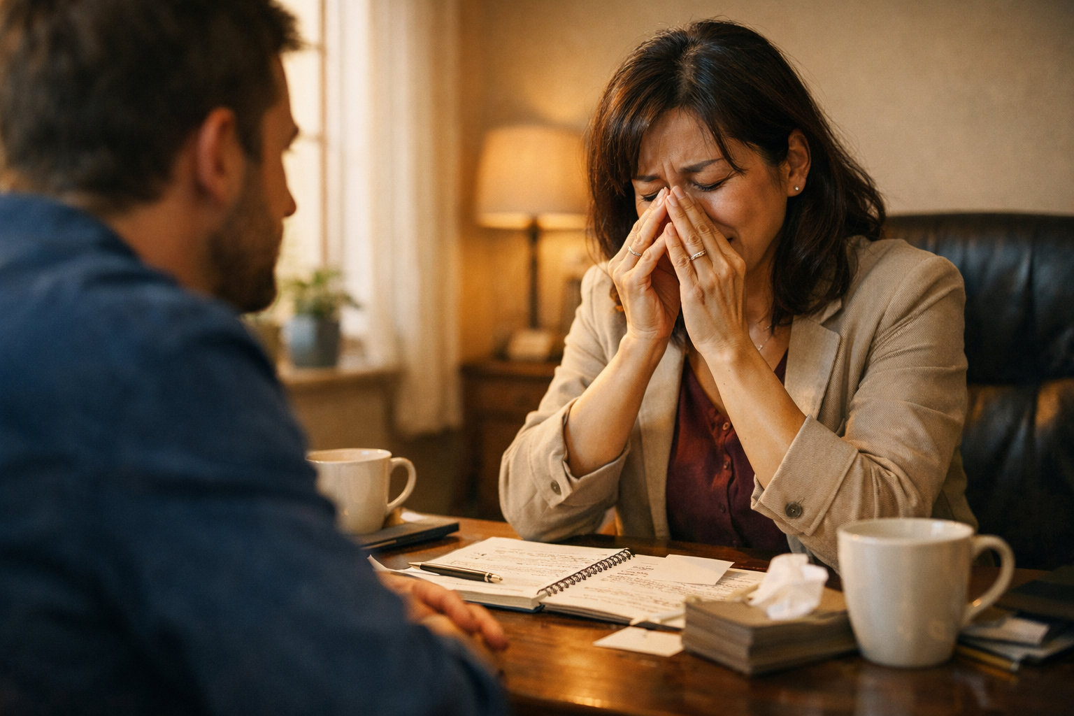 My Therapist Broke Down Crying During Our Session and I Found Out Why