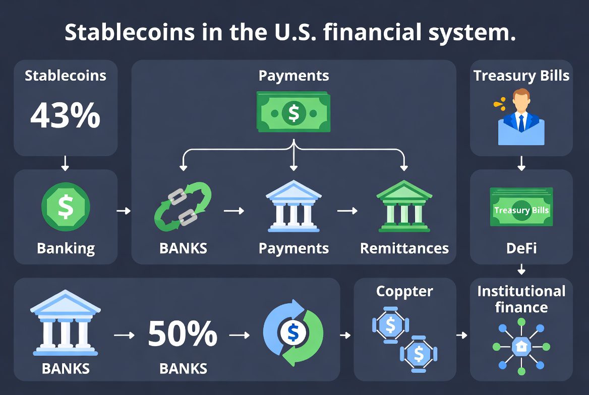 Why Stablecoins Are Quietly Becoming the Backbone of the U.S. Financial System