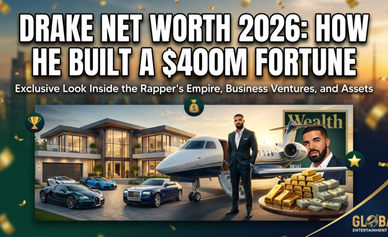 Drake Net Worth 2026: How He Built a $400M Fortune