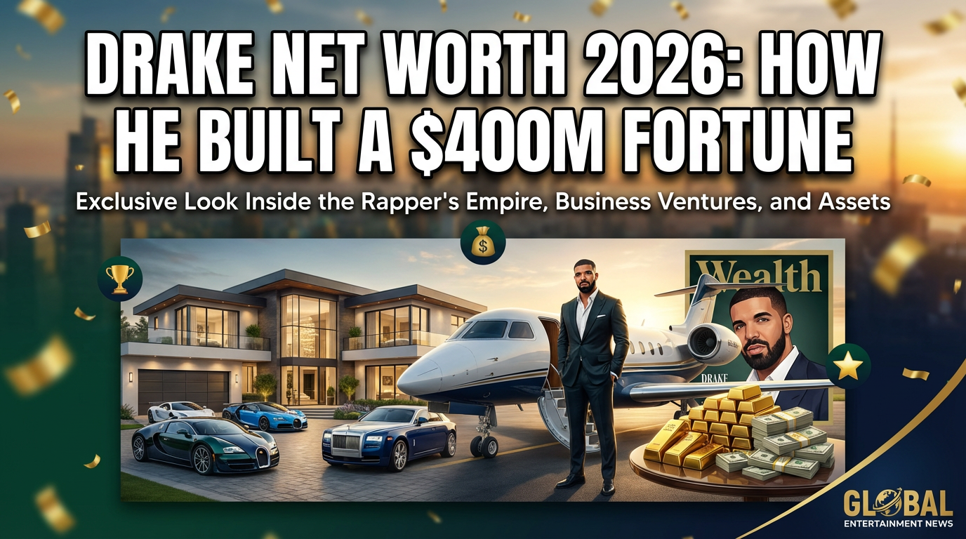 Drake Net Worth 2026: How He Built a $400M Fortune