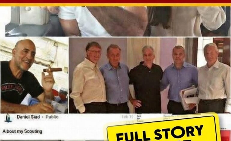Daniel Siad’s Name Appears 2,000 Times in the Epstein Files. No One Knew Who He Was. Until Now.