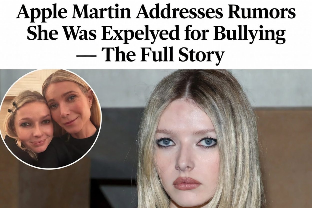 Apple Martin Addresses Rumors She Was Expelled for Bullying — The Full Story