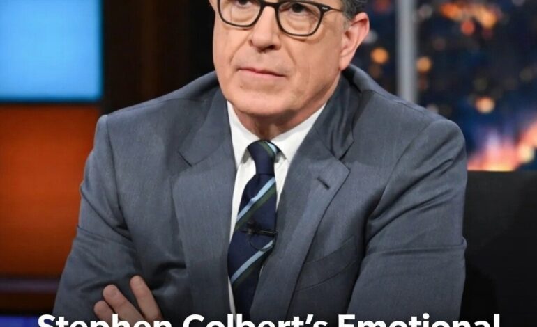 Stephen Colbert’s Emotional Farewell to The Late Show: The Real Story — and the AI Fakes Exploiting It.