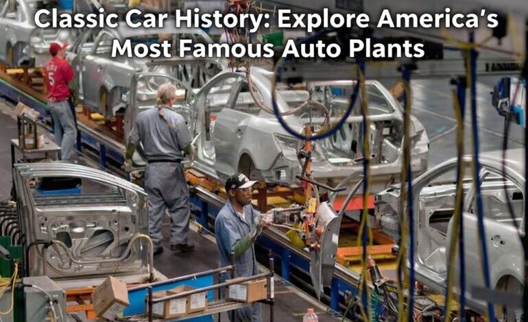 Classic Car History: Explore America’s Most Famous Auto Plants