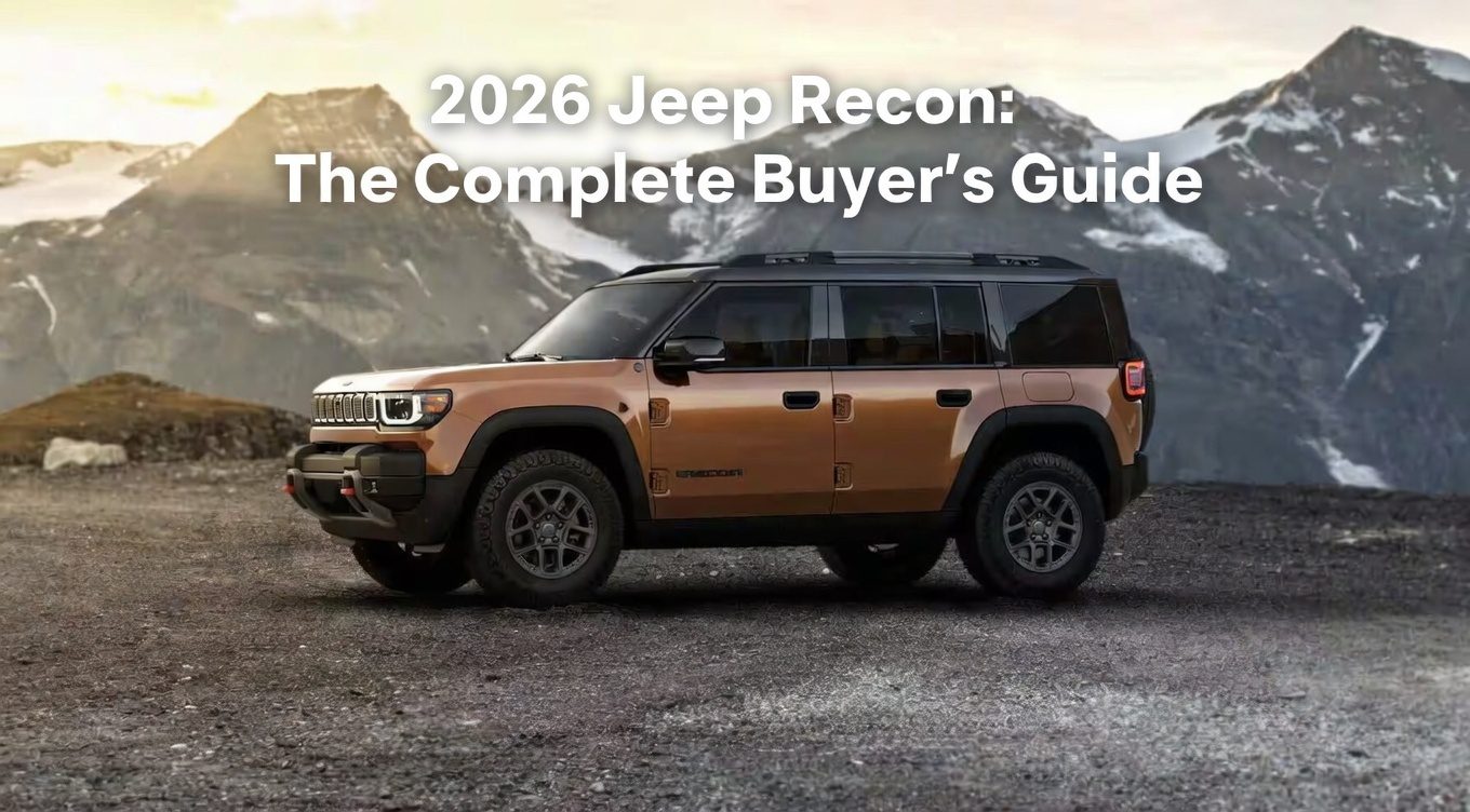 2026 Jeep Recon: The Complete Buyer’s Guide
