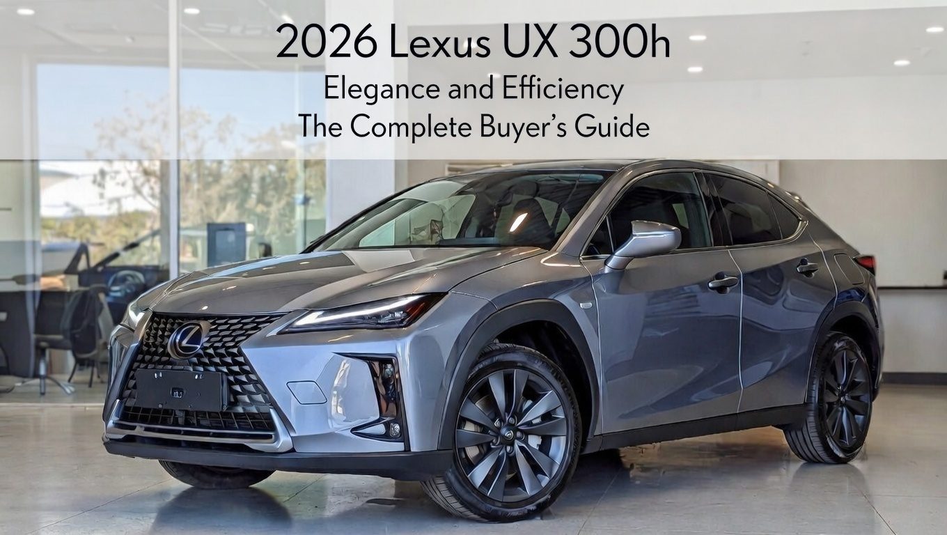2026 Lexus UX 300h: Elegance and Efficiency The Complete Buyer’s Guide — Specs, All Trims, 43 MPG, Rivals & the Honest Verdict