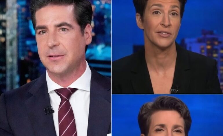Jesse Watters vs. Rachel Maddow: The Viral Moment That Silenced a Silencer