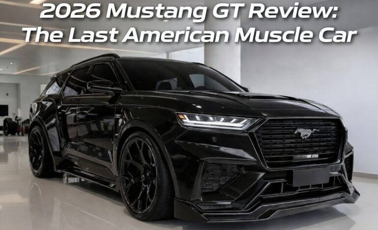 2026 Mustang GT Review: The Last American Muscle Car