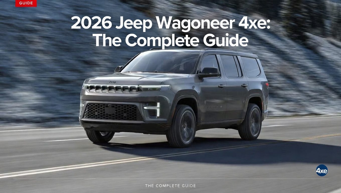 2026 Jeep Wagoneer 4xe: The Complete Guide