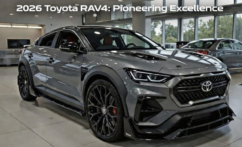 2026 Toyota RAV4: Pioneering Excellence
