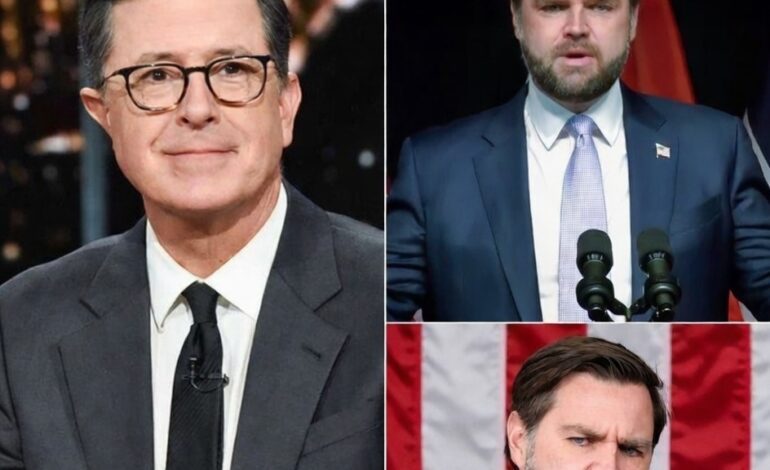 Stephen Colbert’s Calm JD Vance Breakdown Stuns CBS Studio