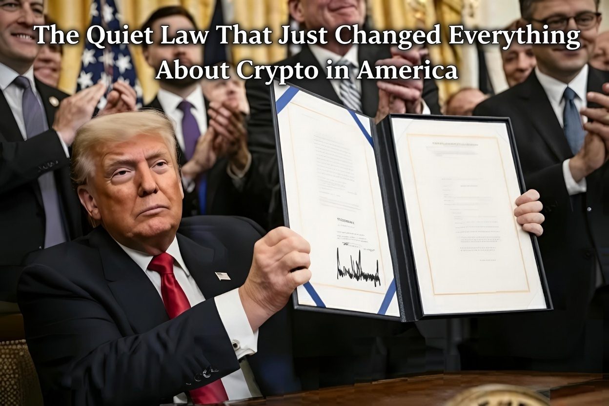 The Quiet Law That Just Changed Everything About Crypto in America