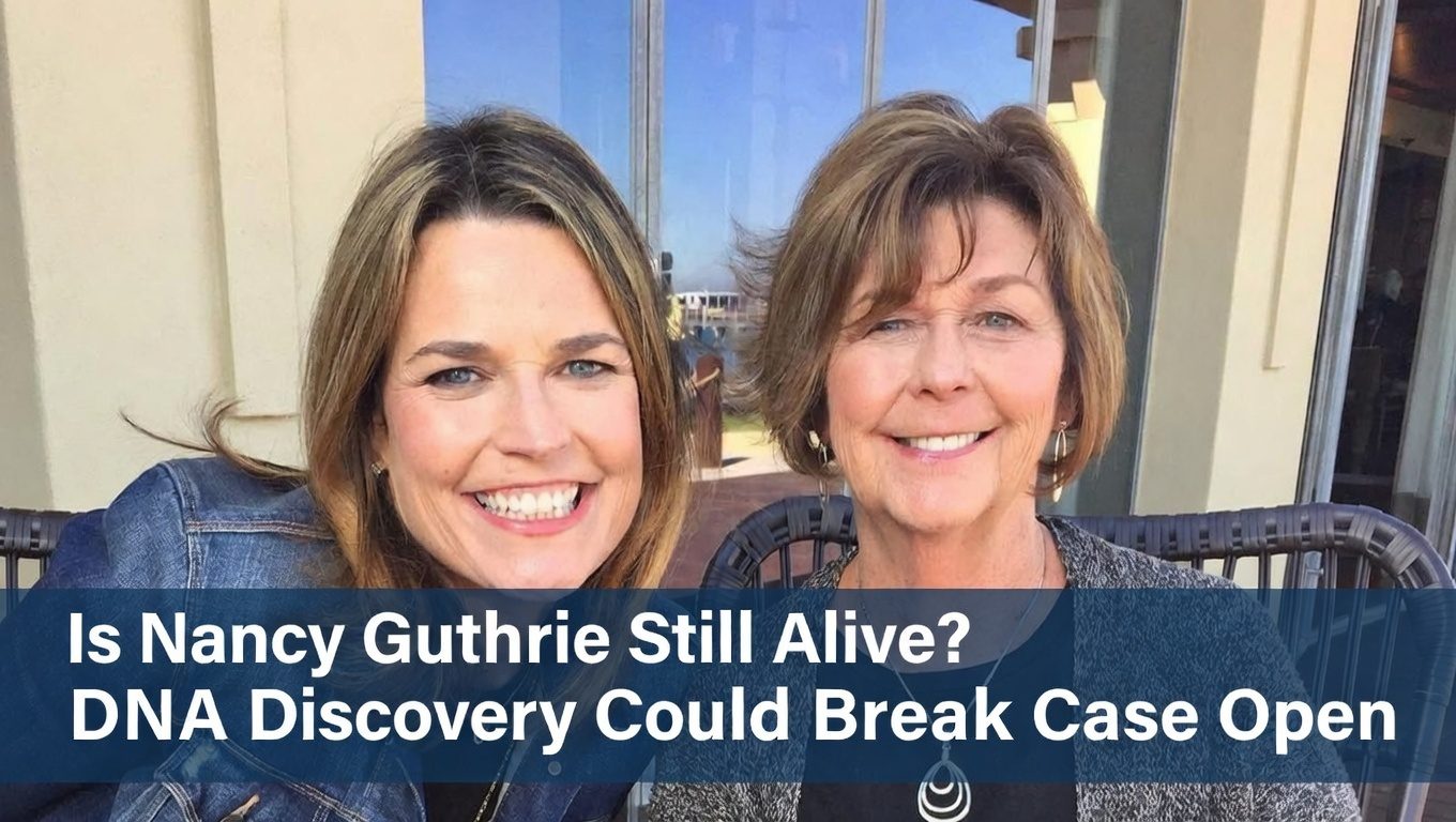 Is Nancy Guthrie Still Alive? DNA Discovery Could Break Case Open