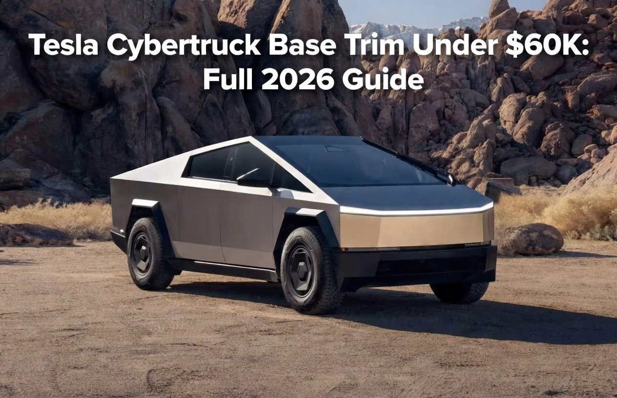 Tesla Cybertruck Base Trim Under $60K: Full 2026 Guide