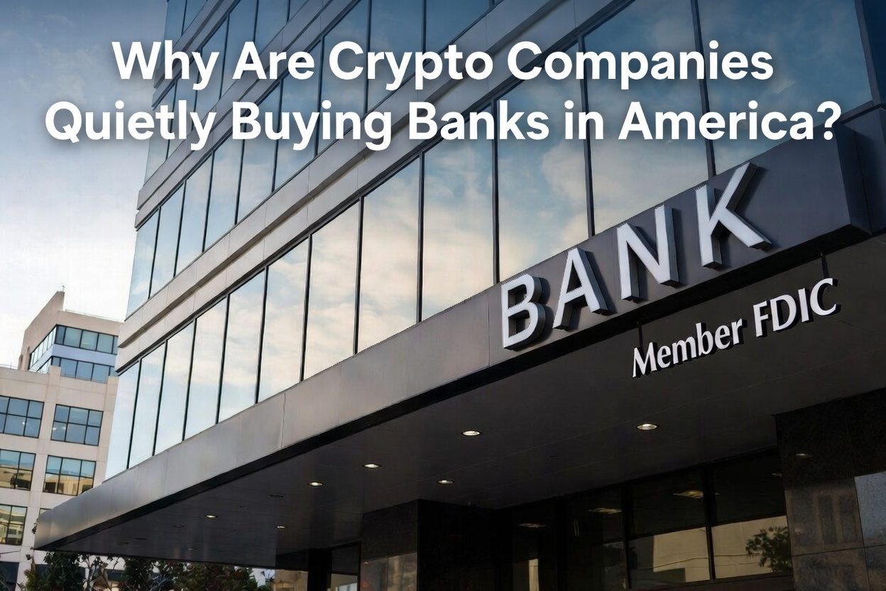 Why Are Crypto Companies Quietly Buying Banks in America?