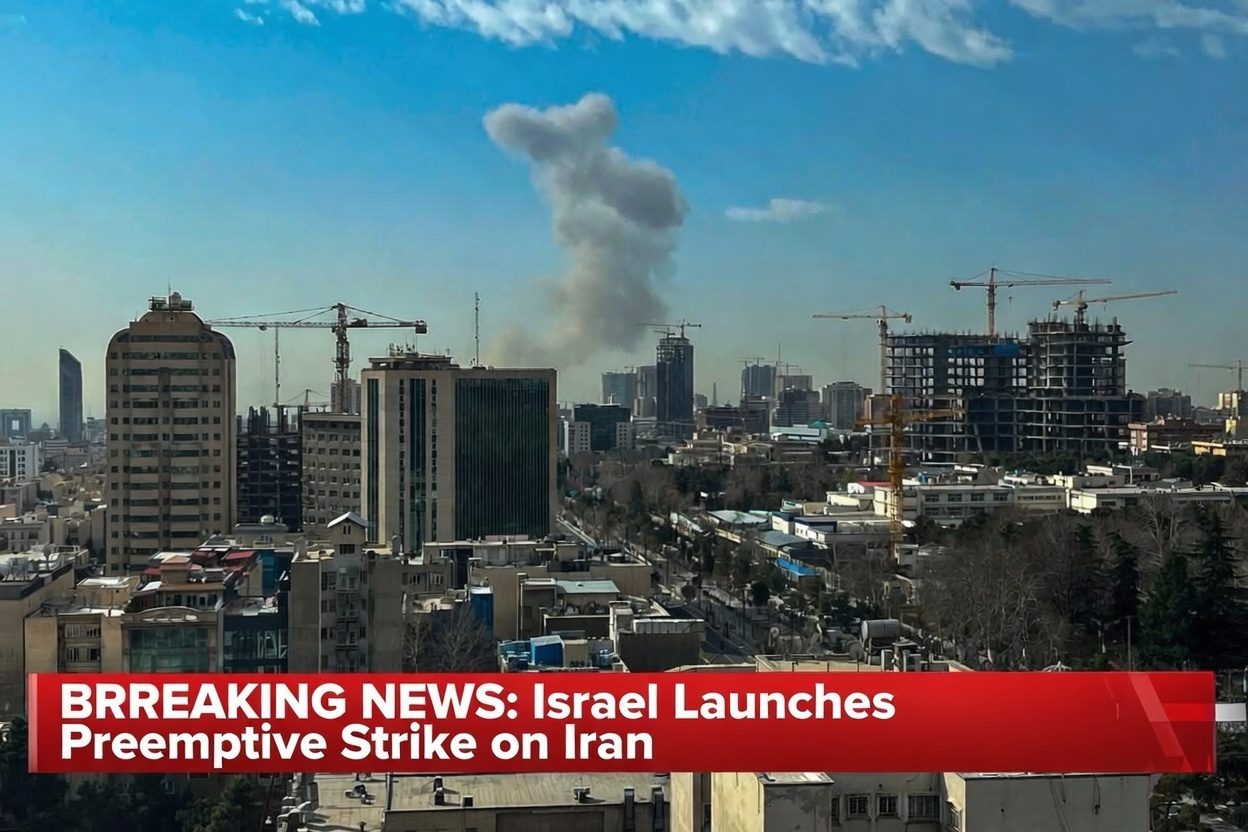 Israel Launches Preemptive Strike on Iran