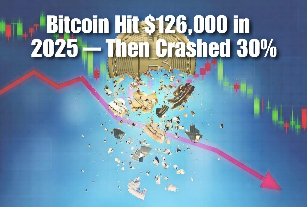Bitcoin Hit $126,000 in 2025 — Then Crashed 30%