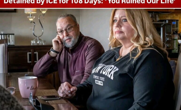 NJ Trump Voter’s Husband Detained by ICE for 108 Days: ‘You Ruined Our Life’