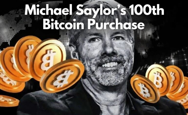 Michael Saylor’s 100th Bitcoin Purchase: What a $6.7 Billion Unrealized Loss Really Means