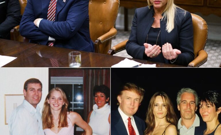 Unsealed Allegations? Pam Bondi, Jeffrey Epstein, and Ties That Are Raising Eyebrows in Washington.