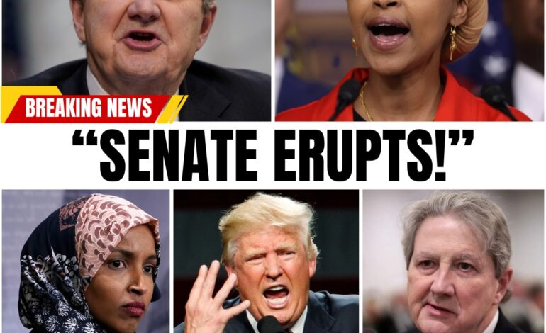 “He Didn’t Hold Back… John Kennedy’s Words Just Sparked a Firestorm in the Senate”