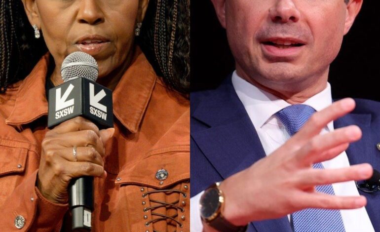 No One Expected This Emotional Tribute, Michelle Obama’s Words About Pete Buttigieg Are Going Viral