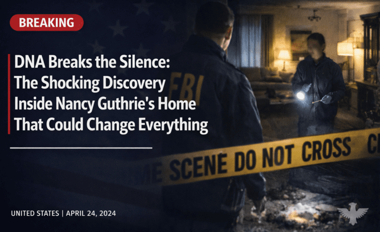 DNA Breaks the Silence: The Shocking Discovery Inside Nancy Guthrie’s Home That Could Change Everything