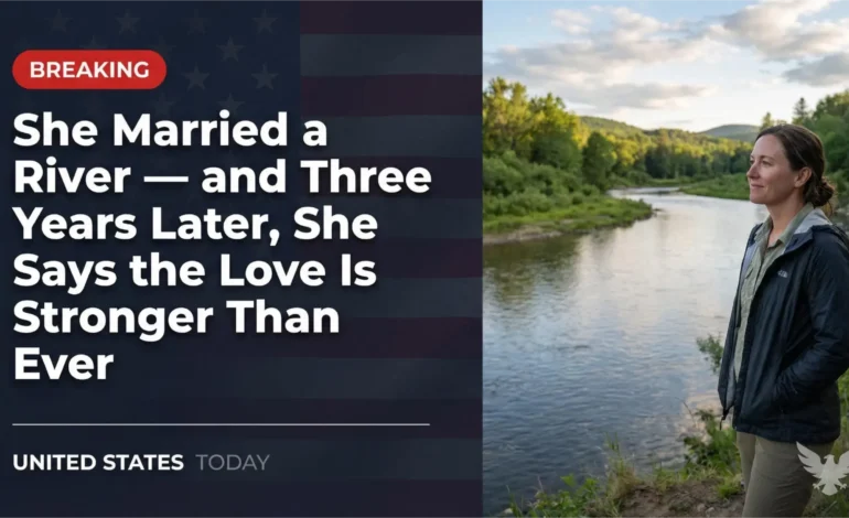 She Married a River — and Three Years Later, She Says the Love Is Stronger Than Ever