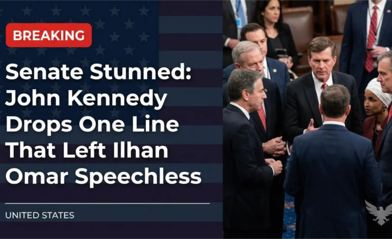 Senate Stunned: John Kennedy Drops One Line That Left Ilhan Omar Speechless