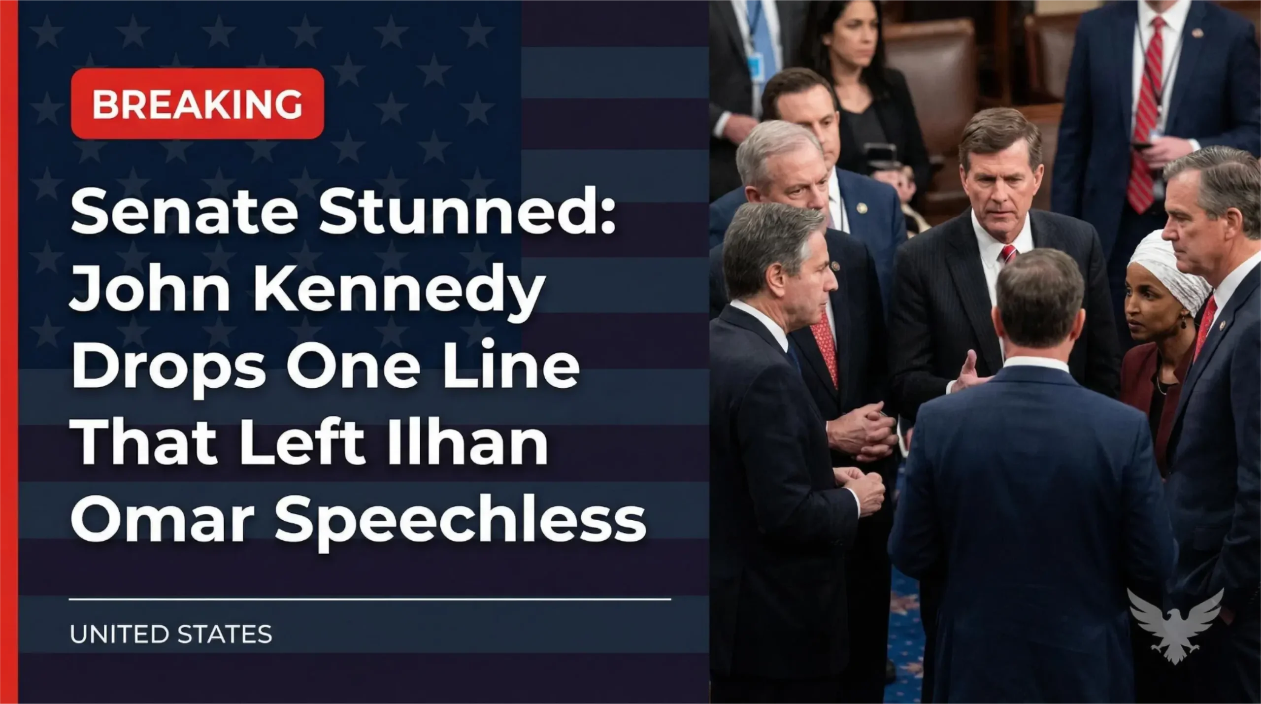 Senate Stunned: John Kennedy Drops One Line That Left Ilhan Omar Speechless