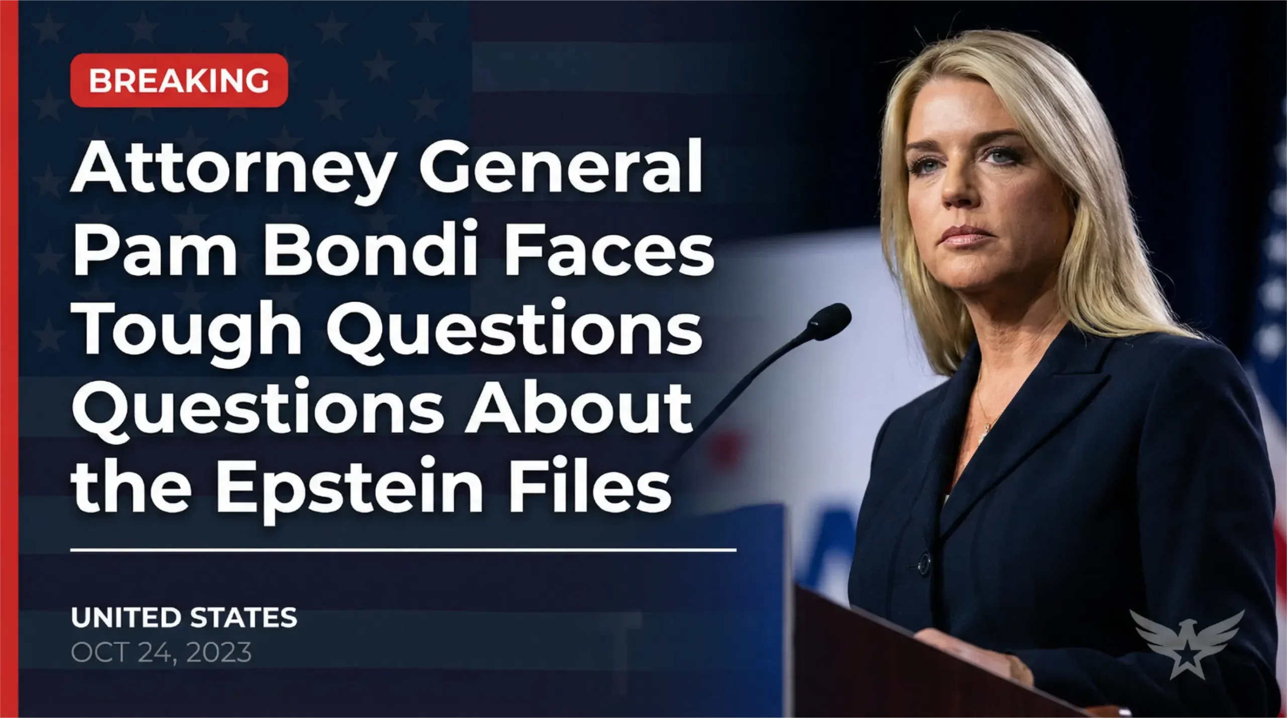 Attorney General Pam Bondi Faces Tough Questions About the Epstein Files — And Her Answers Raise More Concerns