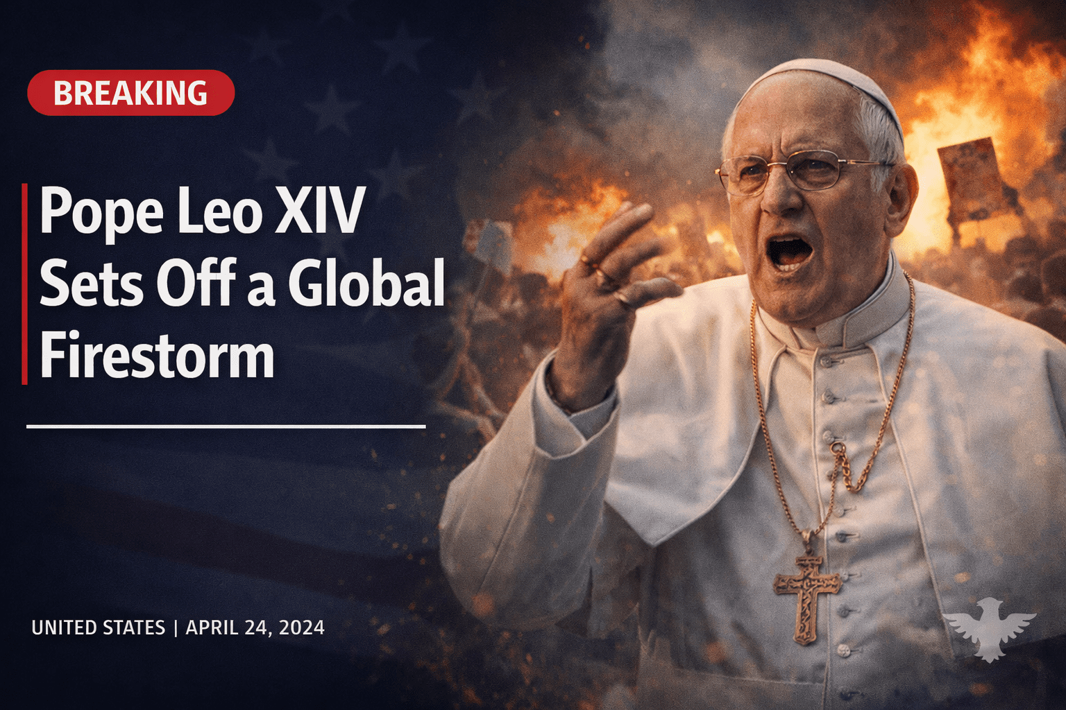 Pope Leo XIV Sets Off a Global Firestorm With Unfiltered Live TV Comments on Trump and the Born-In-America Act