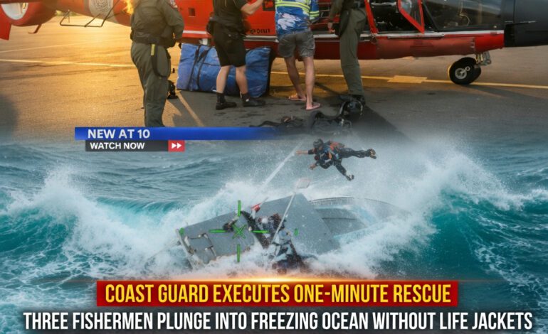 One Minute to Live: Inside the Dramatic U.S. Coast Guard Rescue Off the Coast of Maine