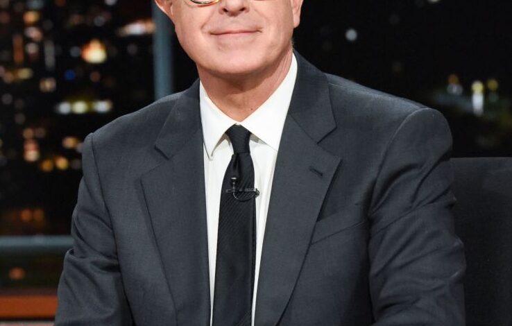 “Live TV Shock: Stephen Colbert Drops 25 Names—And the Internet Explodes”