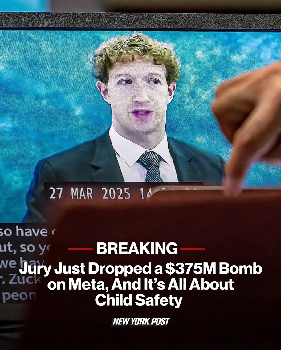 A Jury Just Dropped a $375M Bomb on Meta, And It’s All About Child Safety