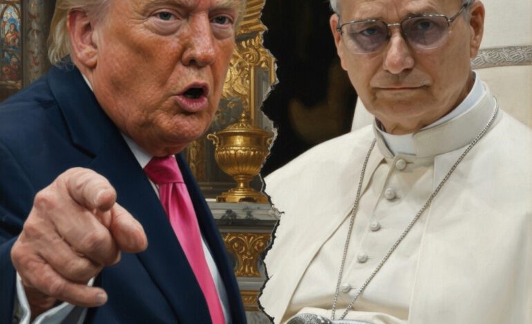 “He Said What? Donald Trump Targets Pope Leo XIV—Then Comes an Unexpected Reply”