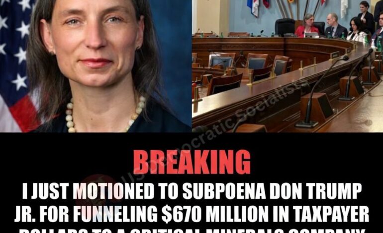 Congressional Clash Over Trump Jr. Subpoena Exposes Deep Partisan Divide