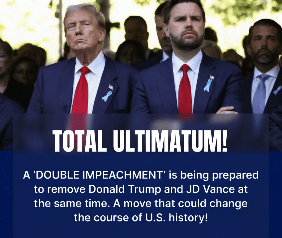 POLITICAL SHOCKWAVE! Historic Double Impeachment Being Prepared Against Trump and Vance